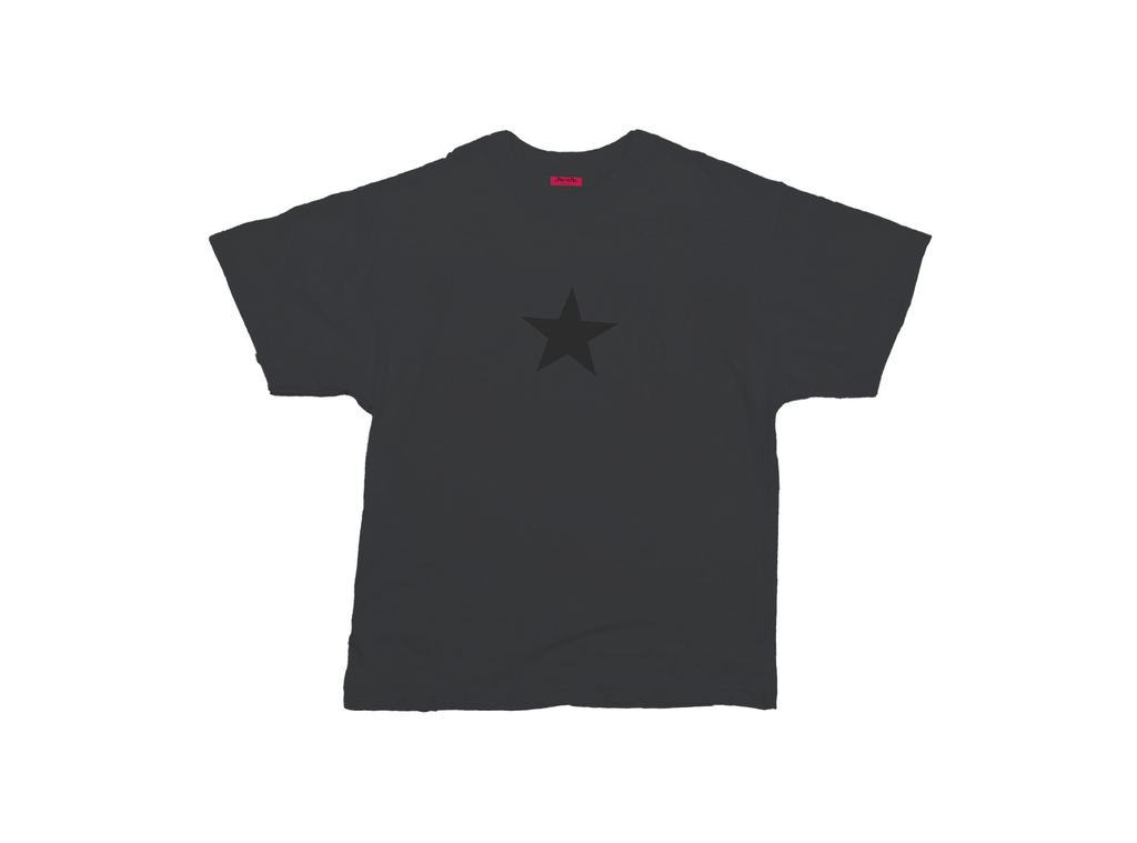 STAR TEE - Dark Grey